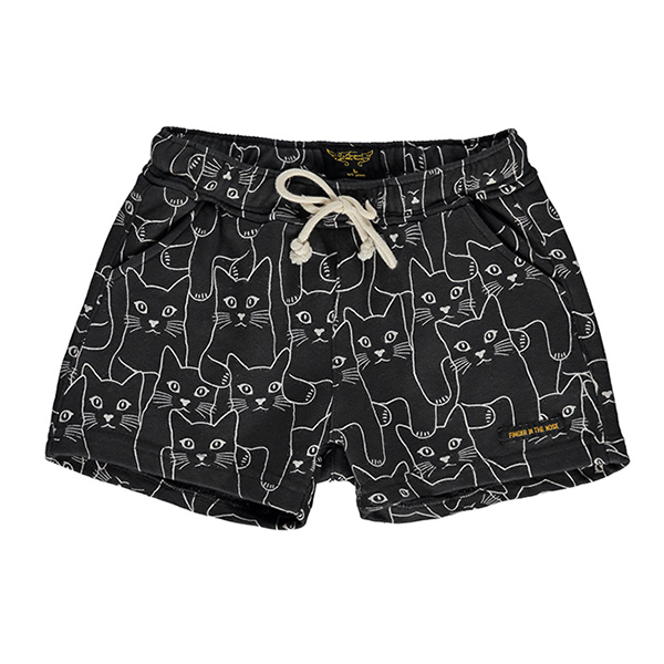 Finger in the Nose Cat Shorts