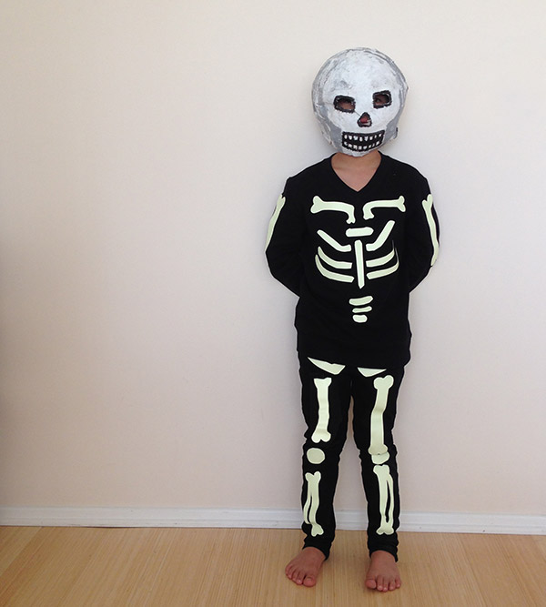 DIY Skeleton Costume for Halloween!